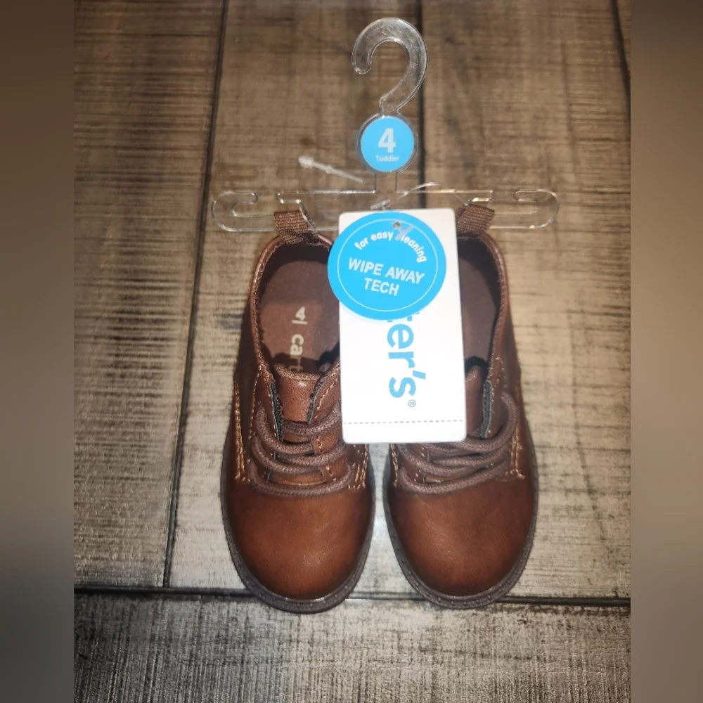 NWT Carter's Brown Dress Shoes